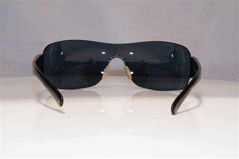 prada sps 07f 1ab-1a1 125 3n|PRADA Rimless Sunglasses SPS 07F Black .